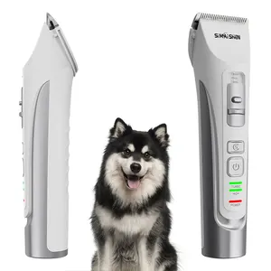 Chuyên Nghiệp Pet Tông Đơ Máy Cạo Râu Grooming Kit Cắt Không Dây Mèo Con Chó Vật Nuôi Tóc Clipper Cho Chó Mèo