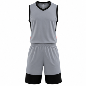 Uniforme de basket-ball respirant de qualité supérieure, maillots d'équipe personnalisés unisexes à manches courtes et design imprimé - Product Image 4