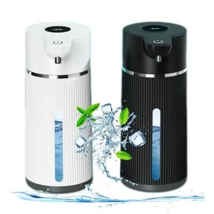 Dispensador de Jabón Automático con Sensor y Pantalla LED Inteligente, Dispensador de Espuma Sin Contacto de Doble Uso, Montaje en Pared/Mesa, Recargable por USB, 4 Niveles, Duradero - Product Image 1