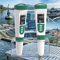 Vente flash : Testeur portable 5-en-1 pour l'aquaculture (pH/TDS/EC/Salinité/Température) – Stylo testeur de qualité de l'eau pour aquarium avec température automatique