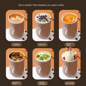 Gobelet portable en acier inoxydable isolé à double couche Design moderne avec explosion simple pour tasse à <span class=keywords><strong>café</strong></span> de voiture de voyage - Product Image 4