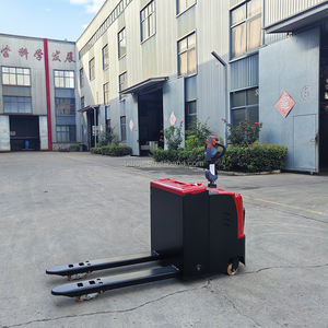 Bateria De Lítio 1500kg Caminhão De Paletes Elétrico Pequenos Caminhões Elétricos Mini Walkie Push Empilhadeira Portátil Veículo De Manuseio De Armazém - Product Image 3