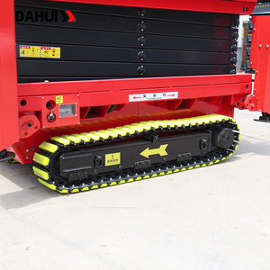 Système de direction pour nacelle ciseaux électrique chenillée robuste, capacité 320 kg, avec plateforme extensible - Product Image 3