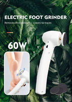 Râpe électrique pour pédicure 60W, anti-callosités, 17000 tr/min, puissante, en plastique, avec long manche, modèle Fashion IBelieve