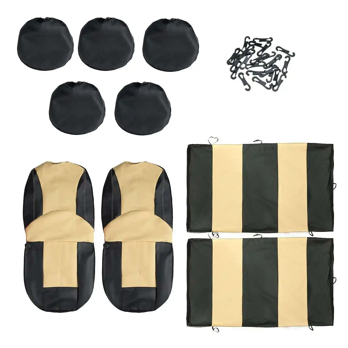 9PCS Beige