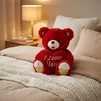 AM-GCB03 Ammy 20/30/50/80cm Ours en peluche doux, poupée ours, poupée bébé, cadeau de Saint-Valentin, jouet de grande taille pour filles