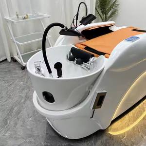 Thai <span class=keywords><strong>Massage</strong></span> <span class=keywords><strong>Spa</strong></span> Kopf Wasser therapie Schönheit Friseursalon Shampoo Bett Kopf <span class=keywords><strong>Spa</strong></span> Shampoo Bett Ganzkörper Elektrischer <span class=keywords><strong>Massage</strong></span> stuhl - Product Image 2