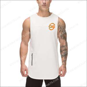 Camisetas sin mangas para Fitness, camiseta sin mangas para gimnasio - Product Image 4