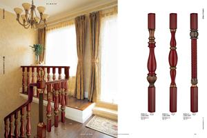 טוב דקורטיבי אלומיניום עץ מעקה עיצובים - Product Image 3