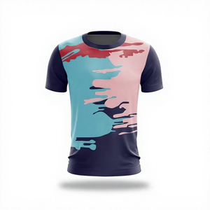 เสื้อกีฬาโพลีเอสเตอร์ระบายอากาศได้ดี 100% สั่งทำได้ตามต้องการ ขายส่ง รับผลิตเสื้อทีมกีฬาแบบพิมพ์ลายทั้งตัว ผู้ผลิต OEM ปริมาณสั่งซื้อขั้นต่ำน้อย - Product Image 1