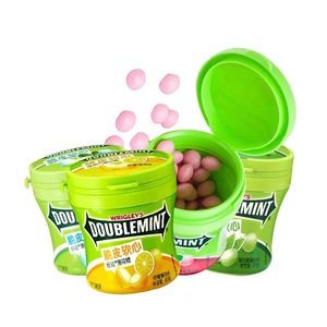 Premium <span class=keywords><strong>Wrigley</strong></span> Fresa Menta Sabor Piel Crujiente Corazón Suave 80g Menta Chicle Vivid <span class=keywords><strong>Gum</strong></span> - Product Image 2