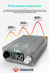 Fer à souder électrique OSS T115 avec contrôle de température, station de soudage PCB pour la réparation de cartes mères de téléphones, outil de soudage - Product Image 3
