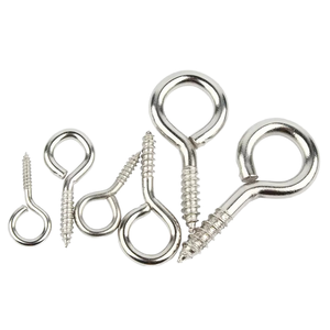 Couleur oeil boulon de levage vis crochet balançoire raccord or oeil poisson <span class=keywords><strong>O</strong></span> fermoir en gros mur crochet vis - Product Image 3