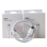 Cable de Carga Tipo-C de 60W, Cable de Datos USB C de Carga Rápida para iPhone 15 16 17 Pro Max, Superventas