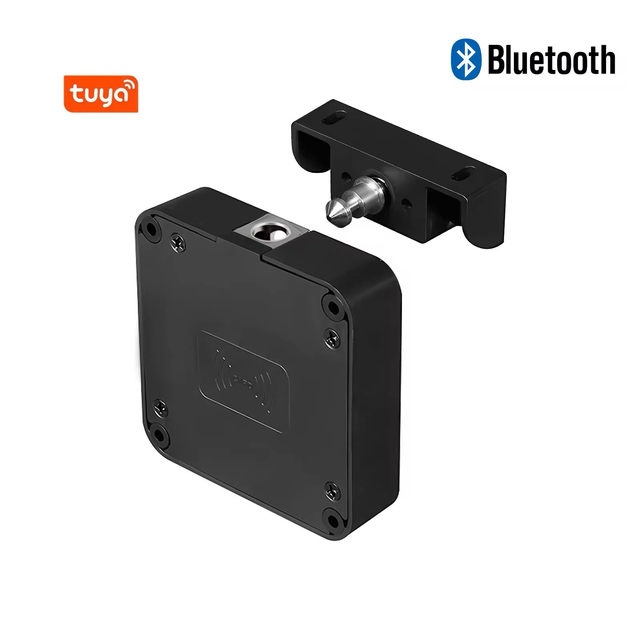 Tuya for Bluetooth Smart Security Drawer Lock Cabinet Door with NFC App Remote Control WiFi Network ID Card Unlocking
