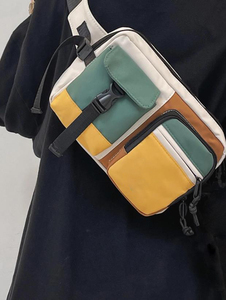 Fashion Shopping Crossbody Shoulder <b>Bag</b> Customized Printed logo Zipper Ladies Waist <b>Bags</b> - Product Image 2
