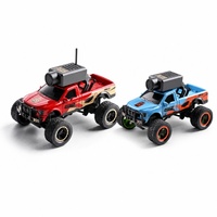 Mini voiture tout-terrain RC FPV 1:64 avec caméra HD, contrôle double 2,4 GHz et application WiFi, gyroscope, vente en gros