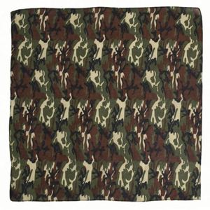 Bandana Camouflage 100% Coton, Faible MOQ, Couleurs Camo, Cache-Visage Carré - Product Image 2
