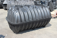 Fosse Septique Ménagère Souterraine 1000L 1500L 2500L en PE pour Traitement des Eaux Usées et Biogaz