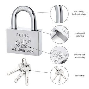 Đa Kích Thước Nhà Máy Tùy Chỉnh Vuông Chống Gỉ Ổ Khóa Ánh Sáng Rắn Màu Sắc Tốt Ổ Khóa Chìa Khóa Cửa Không Thấm Nước Khóa - Product Image 5