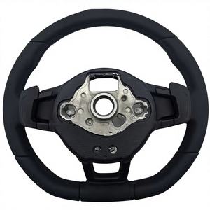 Volant entièrement en Alcantara pour VW <span class=keywords><strong>Golf</strong></span> Passat Tiguan Polo MK5 MK7.5 6R R7 - Product Image 4