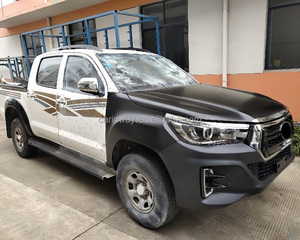 Piezas de parachoques delantero, kit de carrocería, guardabarros de capó de rejilla de conversión para Toyota Hilux <span class=keywords><strong>Vigo</strong></span> Rocco 2005-2016 - Product Image 5
