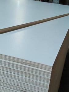 Bán hàng nóng lớn có kích thước 6x8 'x 16mm trắng đen matt hoàn thành melamine <span class=keywords><strong>MDF</strong></span> hmr Hội Đồng Quản Trị - Product Image 6