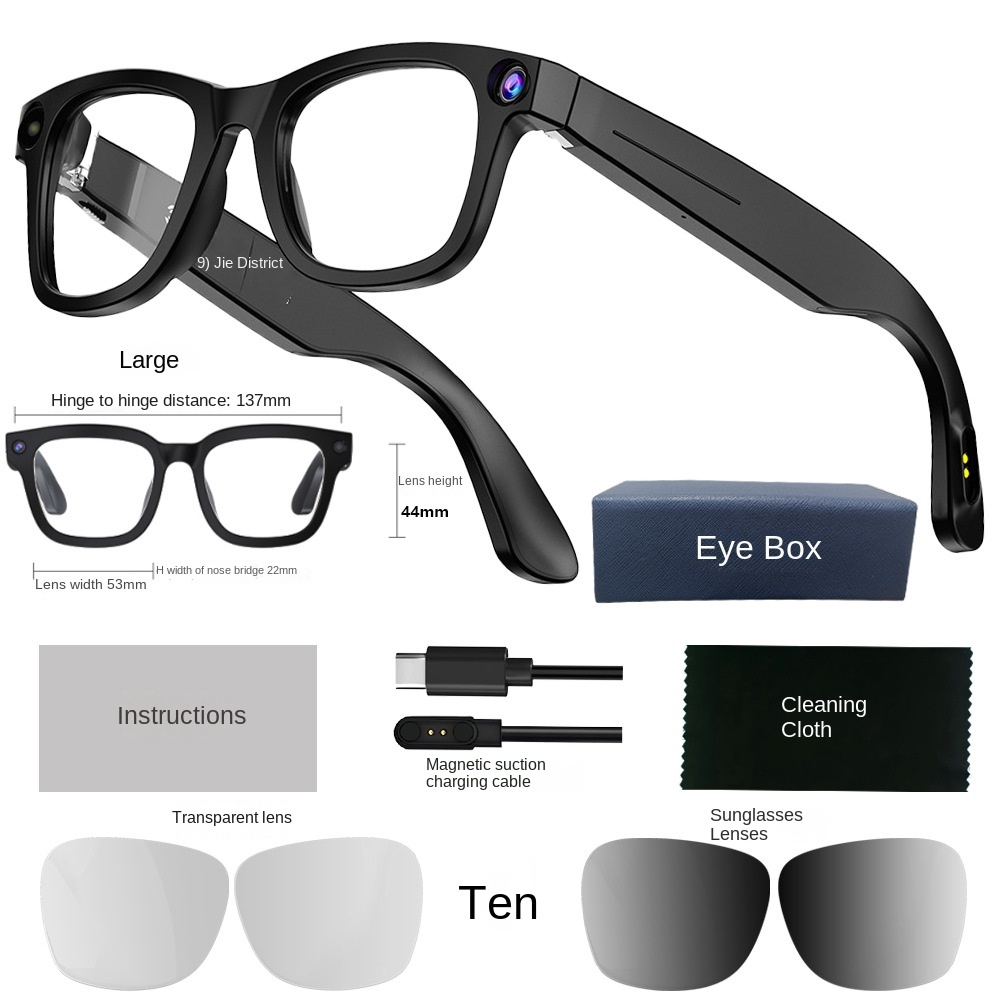 G300 AI Smart Glasses 800W HD Camera 32GB WIFI Transfer ChatGPT Gesture Control AI Translation Photography Smart Glass · image 6