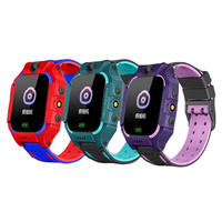 Reloj Inteligente para Niños con Teléfono 2G, SIM, LBS, GPS, Llamada SOS, Pantalla Táctil, Monitor de Actividad, Correa de Silicona Impermeable