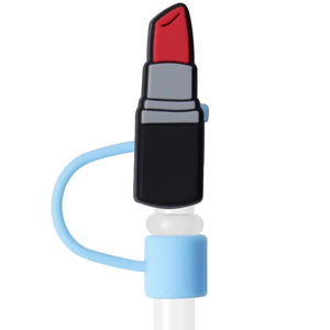 Charmes de protection anti-poussière réutilisables en silicone pour gobelets, motif chapeau de cowboy infirmière personnalisé, avec paille en silicone mignonne, pour la consommation en vrac, taille 8-12mm - Product Image 2