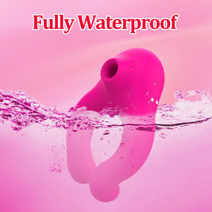 Vibrador <span class=keywords><strong>de</strong></span> Succión para Masturbación Compartida en <span class=keywords><strong>Pareja</strong></span>, Anillo Vibrador para Pene, Juguete Estimulante para el Clítoris, 7 Modos <span class=keywords><strong>de</strong></span> Vibración, Niveles <span class=keywords><strong>de</strong></span> Succión - Product Image 3