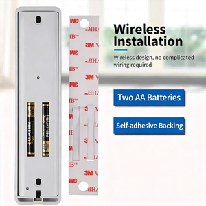 Interruptor Inalámbrico de Botón Pulsador para <span class=keywords><strong>Puerta</strong></span> Automática, Control de Acceso para Puertas de Vidrio/Inducción, Superficie Acabada CNB-202G - Product Image 3