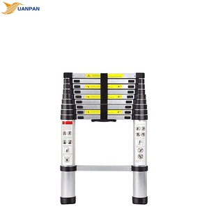 <span class=keywords><strong>Escalera</strong></span> Extensible de Aluminio Portátil de 10 Peldaños, 9.5 Pies, para Uso en Almacenes, 150 kg de Capacidad, 2024 - Product Image 2