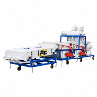 Machine de nettoyage de tamis de maïs de grain de ferme bon marché machine de nettoyage de graine de grain de riz grande machine de tri de grain au Nigeria