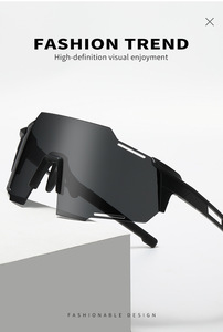 <span class=keywords><strong>Gafas</strong></span> de sol deportivas TR90, <span class=keywords><strong>gafas</strong></span> de sol polarizadas de gran tamaño de una pieza para hombre, <span class=keywords><strong>gafas</strong></span> de ciclismo al aire libre - Product Image 3