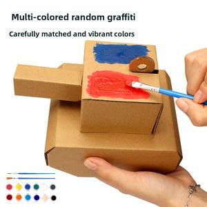 <span class=keywords><strong>Jouet</strong></span> d'assemblage DIY en papier fait main pour la maternelle : Char, Avion, Petite voiture, Maison, <span class=keywords><strong>Cabane</strong></span> à décorer – Cadeau pour enfants <span class=keywords><strong>de</strong></span> 3 à 6 ans - Product Image 4