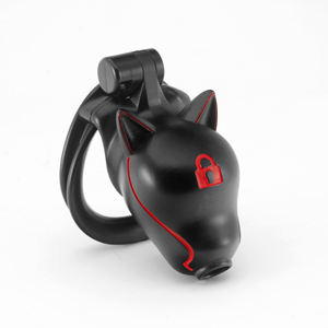 Niusida hondenkooi voor mannen, vergrendelbare penisring, seksspeeltje voor mannen met 4 basisringen - Product Image 6