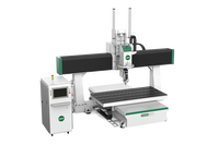 Routeur CNC 5 axes 1325 ATC le plus populaire pour la sculpture 3D rotative et la fabrication de sculptures 3D sur bois et mousse