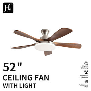 Ventilador de Techo Moderno Retro con Luz LED, Diseño Industrial de Metal, Control Remoto - Ventilador de Techo Moderno Retro con Luz - Product Image 2