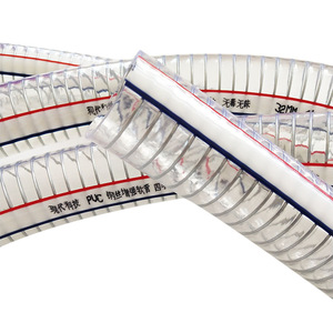 Tuyau flexible transparent en PVC renforcé de fil d'acier Yize 32 mm pour l'alimentation en eau, l'huile et le drainage - Product Image 3