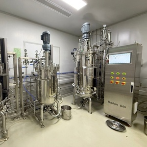 Cuve de fermentation et bioréacteur en acier inoxydable de 200 litres avec réservoir sous pression et pompe, système automatique contrôlé par PLC - Product Image 4
