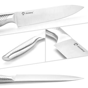 Gran oferta, juego de cuchillos de Chef de acero inoxidable con mango hueco, cuchillos de cocina, hoja de Metal 3Cr13, incluye caja de regalo - Product Image 4