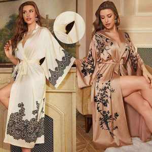 Vêtements de nuit pour femme, ensemble de pyjama 2 pièces, pyjama imprimé, vêtements de maison, pyjama de créateur, ensemble de pyjama pour femmes - Product Image 4