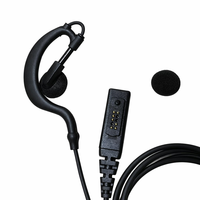 Headset Earpiece AK810 Pengganti untuk Radio Genggam Portabel