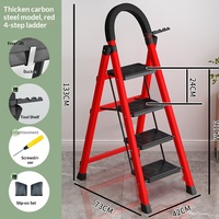 Approvisionnement transfrontalier : Échelle portable de sécurité, pliable, légère et économique, disponible en divers matériaux et couleurs