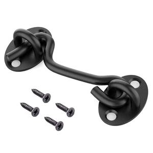 Schuurdeurvergrendeling Deurslot <span class=keywords><strong>Hardware</strong></span>, Schuifdeur Slot Ooghaak Klink Met Schroeven Haak En Ooggrendel - Product Image 1