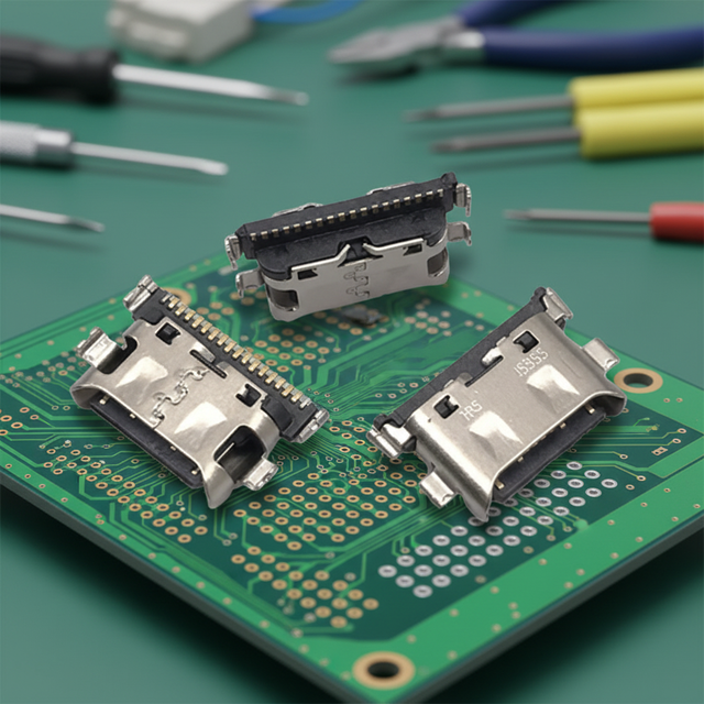 Wholesale Mobile Phone Parts Replacement Charging Port Pins Bar Design for for for Tecno Connector Socket