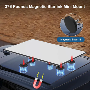 Soporte Magnético para Techo de Auto Starlink Gen <span class=keywords><strong>V3</strong></span> 2025, Soporte Magnético para Starlink <span class=keywords><strong>V3</strong></span>, Pintura en Aerosol Negra, Compatible con la 3ra Generación - Product Image 5