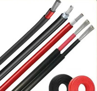 Isolierter verzinnter Kupfers olar draht 2,5mm 4mm 6mm 10mm 16mm Pv-Kabel Solar-Gleichstrom-Stromkabel