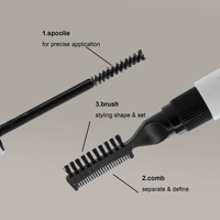 Best-seller Mascara Gel teinté pour tatouage des sourcils Fiber Enhancer Double Head Liquid Teinté Eyebrow Gel Teinté Brow Gels Private Label